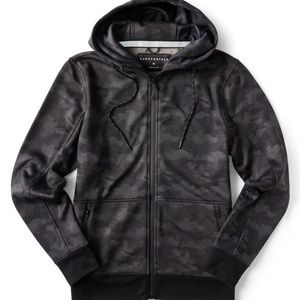 Aeropostale Camo Athletic Full-Zip Hoodie